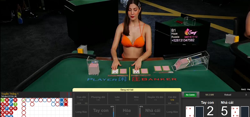 sexy baccarat Wibo88