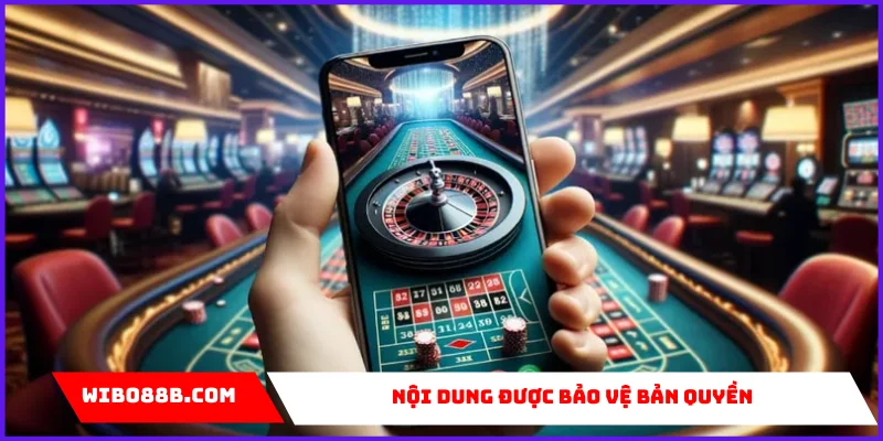 nội dung được bảo vệ bản quyền